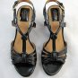 Women's Clarks Bendables Fiddle Scroll Patent Leather Wedge Sandal
