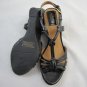 Women's Clarks Bendables Fiddle Scroll Patent Leather Wedge Sandal