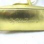 Paloma Picasso Gold Metallic Leather Signature Bag