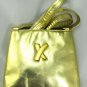 Paloma Picasso Gold Metallic Leather Signature Bag