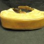Authentic COACH Tan Suede Shoulder Bag with Tan Leather Accents, No. D04Q-7559