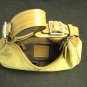 Authentic COACH Tan Suede Shoulder Bag with Tan Leather Accents, No. D04Q-7559