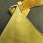 Authentic COACH Tan Suede Shoulder Bag with Tan Leather Accents, No. D04Q-7559
