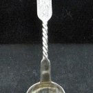 Antique Coin Silver Whiting G.H. HULL Spoon Engraved Jeannie