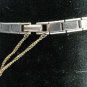 Bulova Art Deco Wristwatch 2 Diamond w/ Torquise & Coral Stone in Silver 10k RGP