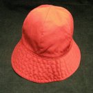 Burberry Women's Cotton Red/Burberry Plaid Reversible Bucket Hat - Size M