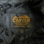 Canyon Outback Leather Goods Black Leather Motorcycle Jacket Medium 38-40