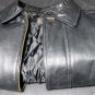 Canyon Outback Leather Goods Black Leather Motorcycle Jacket Medium 38-40