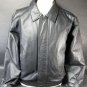 Canyon Outback Leather Goods Black Leather Motorcycle Jacket Medium 38-40