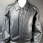 Canyon Outback Leather Goods Black Leather Motorcycle Jacket Medium 38-40