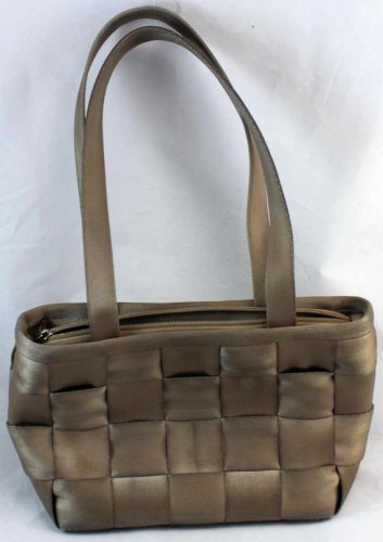 Harveys Original Seatbelt Bag Medium Tote Olive Used
