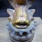 Industrial Steampunk Handmade Re-purposed Spout & Fish Table Lamp