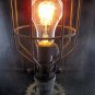 Industrial Steampunk Handmade Re-purposed Spout & Fish Table Lamp