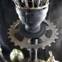 Handmade Industrial Steampunk Re-purposed Sprocket & Gauge Lamp