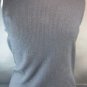 St. Johns Black Ribbed Sleeveless Shell Sweater