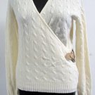 Ralph Lauren Black Label Cable-wrap Cashmere Side Buckle Sweater