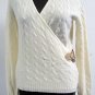 Ralph Lauren Black Label Cable-wrap Cashmere Side Buckle Sweater