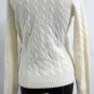 Ralph Lauren Black Label Cable-wrap Cashmere Side Buckle Sweater