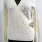 Ralph Lauren Black Label Cable-wrap Cashmere Side Buckle Sweater