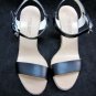 Larissa Black Vachetta Heels from the Ralph Lauren Collection Sz. 8.5B