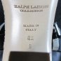 Larissa Black Vachetta Heels from the Ralph Lauren Collection Sz. 8.5B