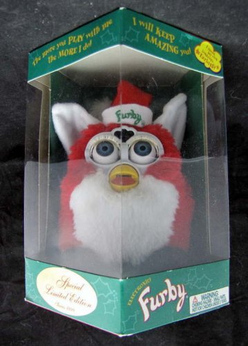 Vintage Limited Edition Christmas Santa Furby - New in Sealed Box