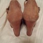 Sam Edelman "Javi" Suede Wedge Platform Sandals Size 10