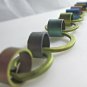 Beautiful Titanium Step-Down Bracelet Rainbow Anodized One Size Fits Most