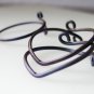 Titanium Adjustable Chevron Arrow Ring Set of three Can Wear Several Ways and Choice of Color