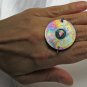 Anodized Titanium Nebula Ring Out of This World Size 7.5 One-Of-A-Kind