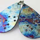 Leo Nebula Anodized Titanium Constellation Zodiac Horoscope Out of This World Earrings