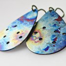 Gemini Nebula Anodized Titanium Constellation Zodiac Horoscope Out of This World Earrings