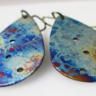 Cancer Nebula Anodized Titanium Constellation Zodiac Horoscope Out of This World Earrings