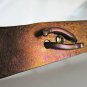 Bronze Anodized Titanium Bar Multi Finger Ring Size 8