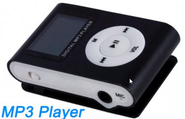 USB Cables+Earphones + clip mp3 player with screen