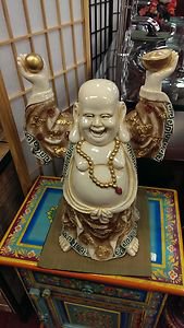 Resin lucky happy Buddha