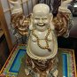 Resin lucky happy Buddha