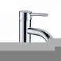 9" chrome polished brass parts faucet with matching pop up drain