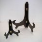 12" high cherry wood plate stand.  we have all sizes.