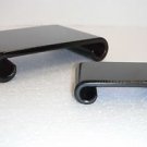 6" wood scroll stand cherry.  we have all sizes.