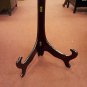 24" high cherry wood plate stand easel. Also for framed art paintings.