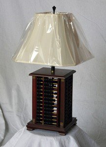 Abacus Lamp with shade