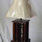 Abacus Lamp with shade