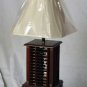 Abacus Lamp with shade