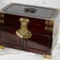Wood Chinese jewelry box Cherry