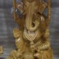 India wood Ganesh hand Carved