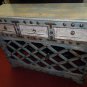 Indian Wooden wine rack hand Carved