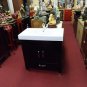 32" Espresso Frosted porcelain top Modern Vanity sink w/faucet