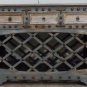 39" Wine / Bottle Rack Multi Color Solid Wood from India 3 Drawers Metal Accents