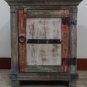 20" Rustic Style End / Night Cabinet Solid Wood Multi-color Finish From India
